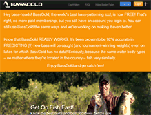 Tablet Screenshot of bassgold.com